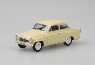 Škoda Octavia, 1963 - Light Ivory - Abrex 1:43