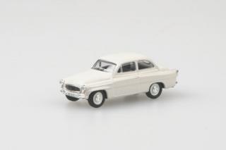 Škoda Octávia 1963 - White - Abrex 1:72