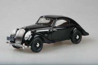 Škoda Popular Sport Monte Carlo, 1937 (Black) - 1:43 Abrex