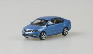 Škoda Rapid (Denim Blue Metallic) - Abrex 1:43