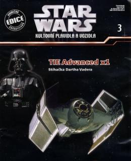 STAR WARS – Kultovní plavidla a vozidla č.03 - TIE Advanced X1