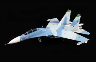 Su-27UB Flanker Russian Air Force, Red 58, Russia - 1:72 - Witty
