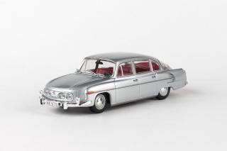 Tatra 603, 1969 - Silver - Abrex 1:43