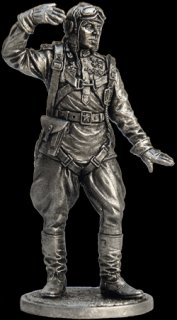 Veliteľ eskadróny 178. Gard. let. pluku - Kapitán Kirill Evstigneev (1945) - EK Castings 1:32
