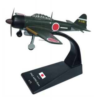 Vojenská letadla č.05 - Mitsubishi A6M3 Zero - Amercom 1:72