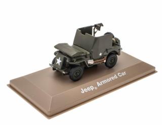 Willys Jeep, Armored Car, US Army - 1:43 Atlas