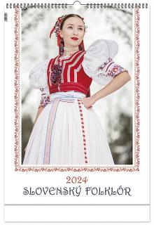 Kalendár nástenný 2024 Folklór