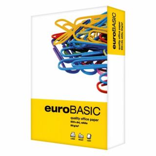 Kopírovací papier A4  Eurobasic, 500ks