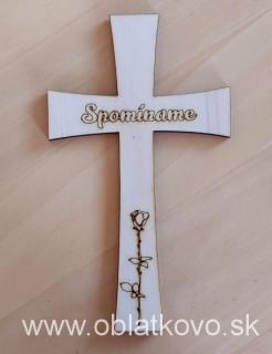 Kríž - spomíname (dekorácia)