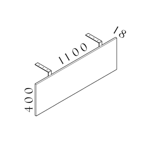 Deliaci panel CREATOR 110x40