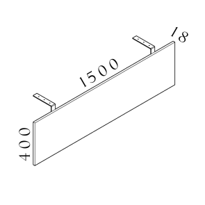 Deliaci panel CREATOR 150x40