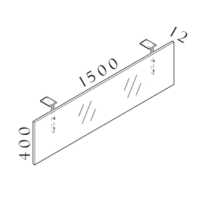 Deliaci panel CREATOR 150x40x1,2