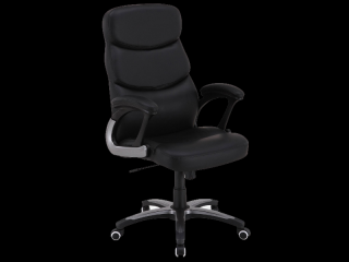 Kancelárska stolička  Q-017 čierna