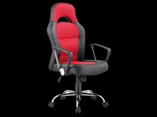 Kancelárska stolička  Q-033 červená