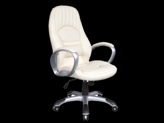 Kancelárska stolička  Q-094 kremová