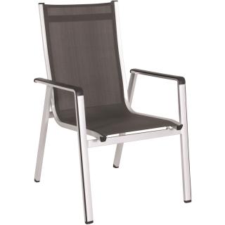 hliníková stohovatelná židle 69 x 64 x 98 cm MWH Elements