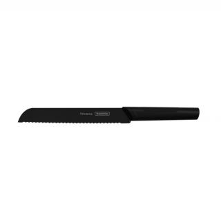 Nôž na pečivo Tramontina Nygma 20 cm - čierny