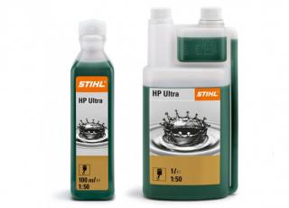 Olej pre dvojtaktné motory STIHL HP Ultra 1:50 1 l (na 50 l) s odmerkou (0781 319 8061)