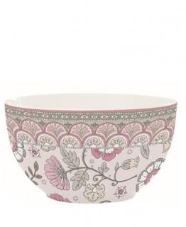 Porcelánová miska 12cm Easy Life Kalamkari Pink - kvet