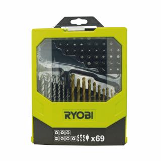 Ryobi RAK 69 MIX69 ks sada vrtákov a šrobovacích bitov