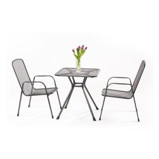 sestava nábytku z tahokovu (2x židle Savoy Basic, 1x stůl Tavio 70) MWH Sabi 2+