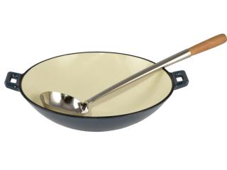 Liatinový wok 37 cm Perfect Home