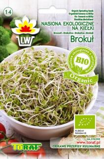 BROKOLICE SEMENA NA KLÍČKY V BIO KVALITĚ/10 GRAMŮ/ (Brassica oleracea var botrytis italica)