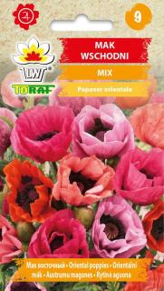 MÁK VÝCHODNÍ BAREVNÝ MIX /1400 SEMEN/ (Papaver orientale)