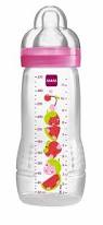 MAM baby fľaša 330ml transparent (bez BPA,4m+)