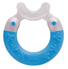 MAM hryzátko na čistenie zubov modrá (3m+,)