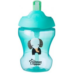 Tommee Tippee hrnček tyrkysový 230ml (so slamkou 7m+ )