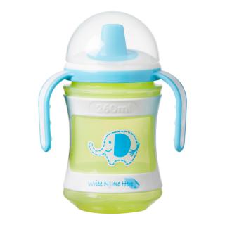 TOMMEE TIPPEE tréningový hrnček 260ml zelený (BPA free 6m+)