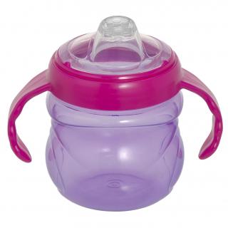 Vital baby tréningový hrnček 230ml (6m+,ružová) (BPA free)