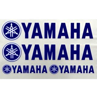 Nálepky na motorku YAMAHA modré