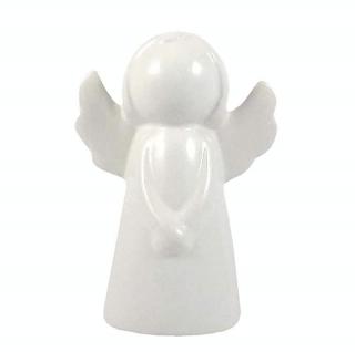 Soška anjel biely 11,5cm