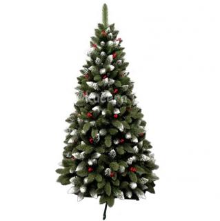 Vianočný stromček Borovica Iza červené guličky 150cm
