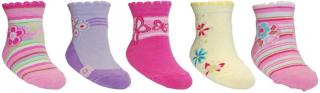 Ponožky detské Bavlna/vzor-GIRLS (8163 Ponožky SKC-PIKOTKA-D-14/16-23/26 )