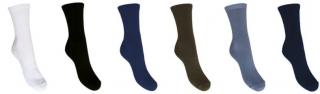 Ponožky JAZZY Bavlna/jednofarebné (8261 Ponožky JAZZY HL./Boys-SK-06A-23/25-39/42 )