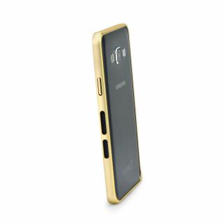 Aluminium Bumper pre Huawei P8 Lite gold