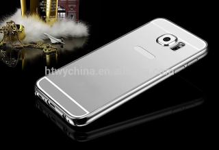 Aluminium Bumper Samsung Galaxy S6 Edge silver