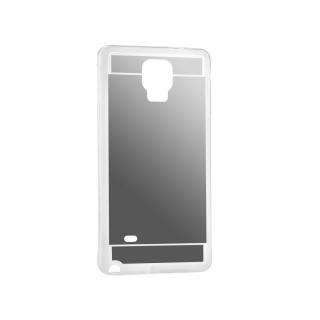 Puzdro Forcell Mirror pre Samsung Galaxy Note 4 silver