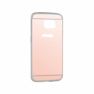 Puzdro Forcell Mirror pre Samsung Galaxy S6 Edge pink-gold