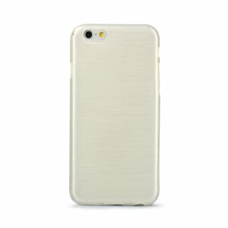 Puzdro Jelly Case Brush pre Huawei P8 Lite white