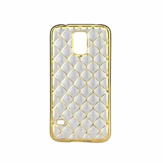 Puzdro Luxury Gel pre Samsung Galaxy S5/S5 neo gold