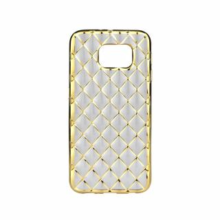 Puzdro Luxury Gel pre Samsung Galaxy S6 Edge gold