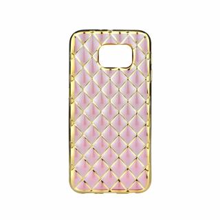 Puzdro Luxury Gel pre Samsung Galaxy S6 Edge rose gold