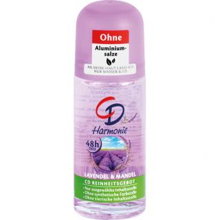 CD HARMONIE gulôčkový dezodorant - LAVANDEL &amp; MANDEL 50 ml