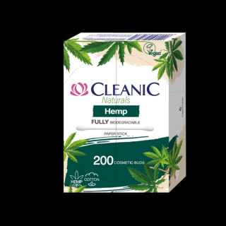 CLEANIC HEMP vatové tyčinky 200 ks