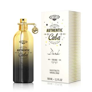 Cuba  AUTHENTIC pánska toaletná voda DARK 100ml