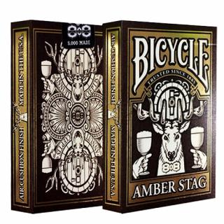 Bicycle - Amber Stag (karty)